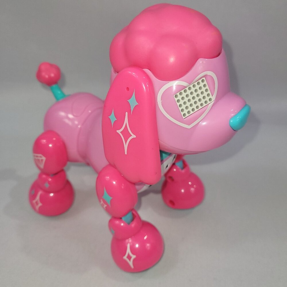Zoomer Zuppies Glam Poodle Interactive Dog Puppy by Spin Master